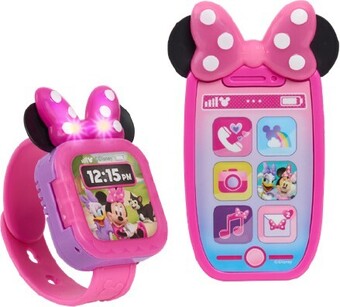 BIG W Disney Junior Minnie Smart Watch and Phone Set offer