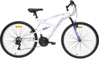 BIG W Hyper Extension 66cm Dual Suspension Mountain Bike - White offer