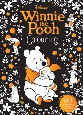 BIG W Disney Winnie the Pooh Colouring Book offer