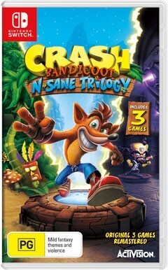 BIG W Nintendo Switch Crash Bandicoot N-Sane Trilogy offer