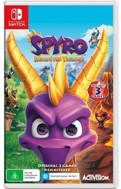 BIG W Nintendo Switch Spyro Reignited Trilogy offer