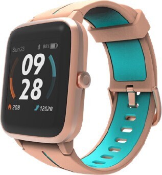 BIG W V-Fitness Tracktivity GPS Smart Watch - Pink offer