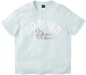 BIG W Disney Womens Print Tee - Light Blue offer