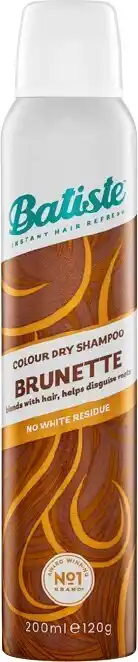 BIG W Batiste Dry Shampoo 200mL - Brunette offer