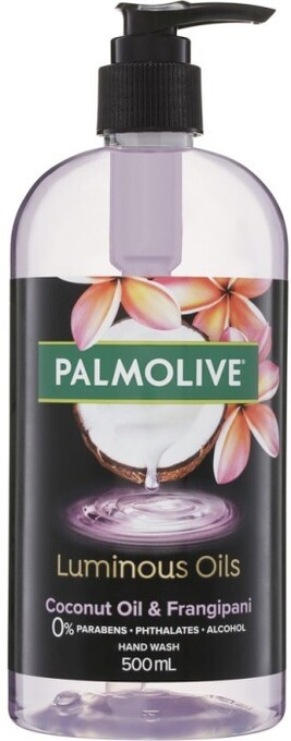 BIG W Palmolive Luminous Oils Hand Wash Coconut Oil & Frangipani 500mL offer