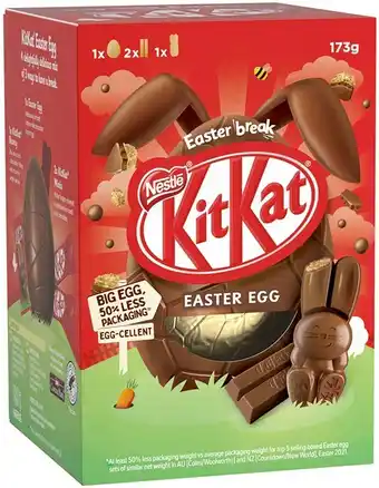 Nestle KitKat Milk Chocolate Easter Egg Casket 173g