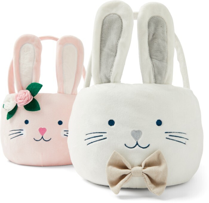 Plush Bunny Basket offer at Kmart