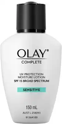 BIG W Olay Complete UV Protection SPF15 Lotion Sensitive 150mL offer