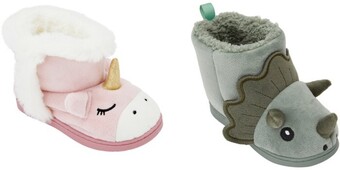 Kmart Junior Novelty Slipper Boots offer