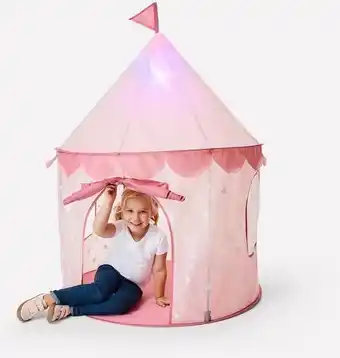Kmart Light Up Play Tent - Pink offer