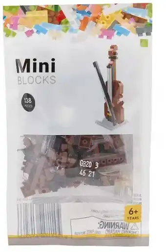 Kmart 138 Piece Mini Blocks - Cello offer