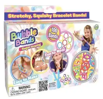 Kmart 100 Piece Bubble Bands offer