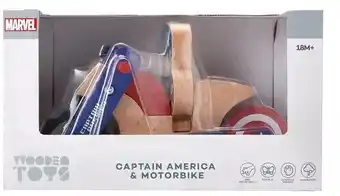 Marvel Avengers Captain America and Motorbike