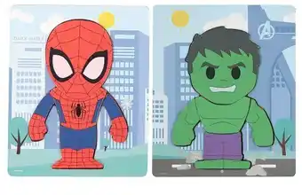Kmart Marvel Wooden Toys Puzzle - Assorted offer