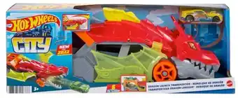 Kmart Hot Wheels Dragon Launch Transporter offer