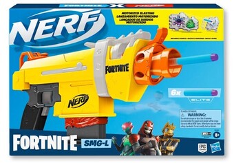 Kmart Nerf Fortnite SMG-L Motorised Blaster Set offer