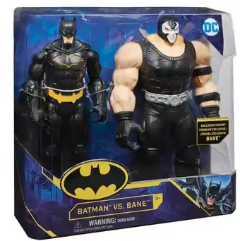 Kmart 2 Pack Batman vs Bane 12in. Action Figure Set offer