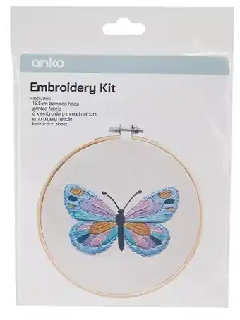 Embroidery Kit - Butterfly