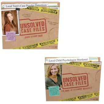 Kmart Unsolved Case Files: Jamie Banks Case Board Game - Assorted offer