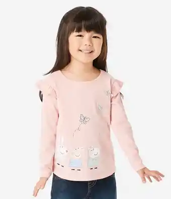 Kmart Peppa Pig License Frill T-Shirt offer