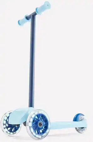 Kmart Light Up Wheel Tilt and Turn Scooter - Blue offer