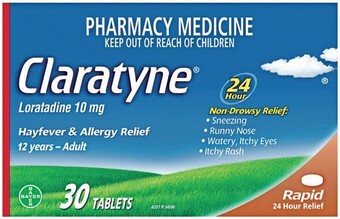 Pharmacist Advice Claratyne 30 Tablets offer