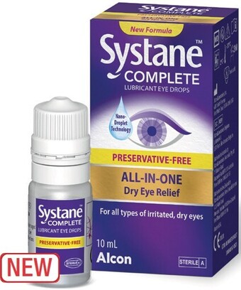 Pharmacist Advice Systane Complete Preservative-Free Lubricant Eye Drops 10mL offer