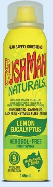 Bushman Naturals Personal Insect Repellent 145mL