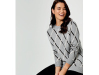 Harris Scarfe Khoko Smart Diamond Window Pane Sweater offer
