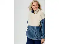 Harris Scarfe Savannah Spliced Quarter Zip Fleece offer