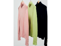 Harris Scarfe Khoko Smart Roll Neck Long Sleeve Button offer