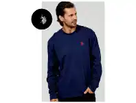 Harris Scarfe U.S. Polo Assn. Long Sleeve Tee with Big Embroidered Logo No. 3 Jersey offer