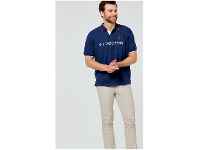 Harris Scarfe U.S. Polo Assn. Men’s 5 Pocket Cotton Twill Pant offer