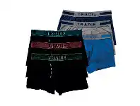 Harris Scarfe Tradie Black 3pk Men’s Cotton Fly Front Trunk offer