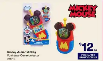 BIG W Disney Junior Mickey Funhouse Communicator offer
