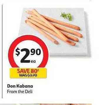 Coles Don Kabana offer