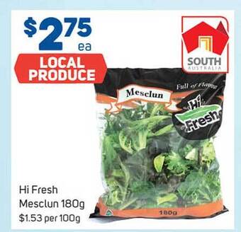 Foodland Hi Fresh Mesclun offer