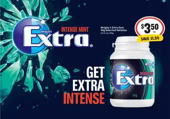 IGA Wrigley's Extra Gum offer