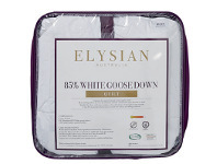 Harris Scarfe Elysian 85% White Goose Down & 15% Feather Quilt offer