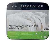 Harris Scarfe Gainsborough 300GSM Australian Washable Wool Quilt offer
