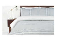 Harris Scarfe Soren Marha Cotton Jacquard Quilt Cover Set offer