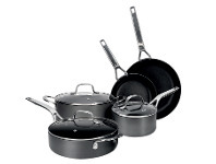 Harris Scarfe Swiss Diamond 5pc Hard Anodised Cookset offer