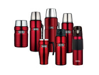 Harris Scarfe Thermos King Stainless Steel Red offer
