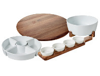 Harris Scarfe Soren Acacia Serveware offer