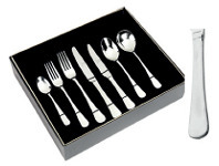 Harris Scarfe Stanley Rogers 42pc Baguette 18/10 Cutlery Set offer
