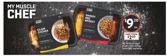 Foodworks My Muscle Chef meals 300-450g Selected Varieties offer