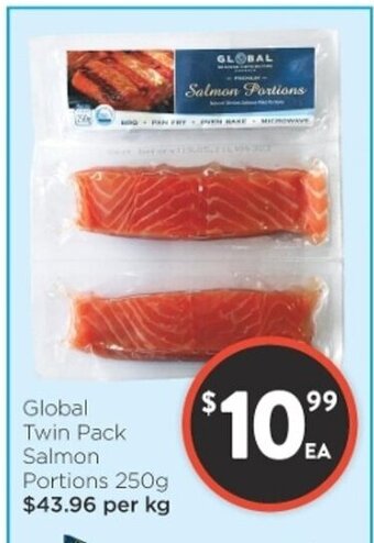 Foodworks Global Twin Pack Salmon Portions 250g offer