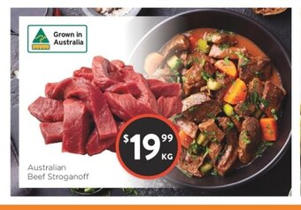 Foodworks Australian Beef Stroganoff offer