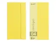 Officeworks Quill DL Envelopes Lemon 25 Pack offer