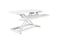 Officeworks J.Burrows Matrix Sit Stand Desk Large White offer
